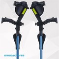 Ergoactives Ergoactives A009 Ergobaum 3G Kids Pair Crutches; Blue A009